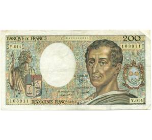200 франков 1983 года Франция — Фото №1