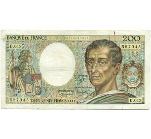 200 франков 1982 года Франция — Фото №1