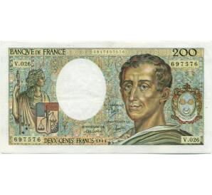 200 франков 1984 года Франция — Фото №1