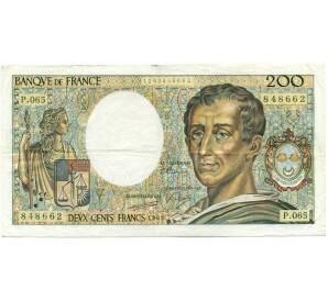 200 франков 1989 года Франция