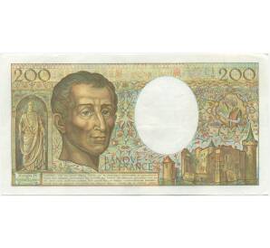 200 франков 1989 года Франция