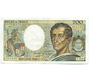 200 франков 1989 года Франция