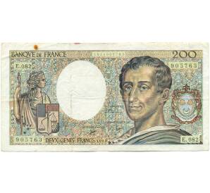 200 франков 1990 года Франция