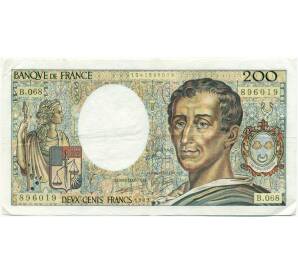 200 франков 1989 года Франция — Фото №1