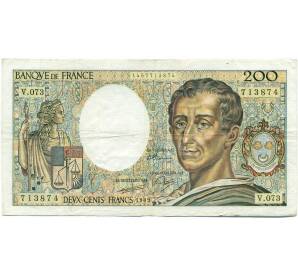 200 франков 1989 года Франция — Фото №1