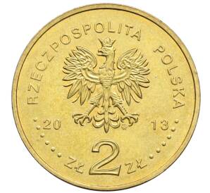 2 злотых 2013 года Польша «100 лет со дня рождения Витольда Лютославского» — Фото №2