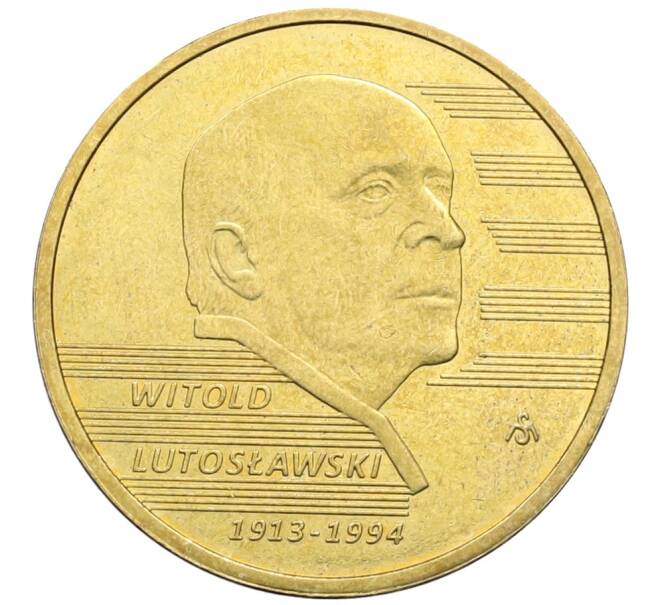 Монета 2 злотых 2013 года Польша «100 лет со дня рождения Витольда Лютославского» (Артикул: K10-9792) — Фото №1