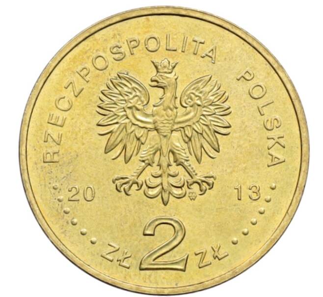 Монета 2 злотых 2013 года Польша «100 лет со дня рождения Витольда Лютославского» (Артикул: K10-9792) — Фото №2