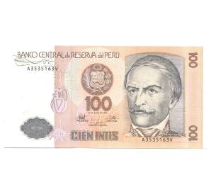 100 инти 1987 года Перу — Фото №1