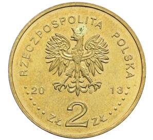 2 злотых 2013 года Польша «100 лет со дня рождения Витольда Лютославского» — Фото №2