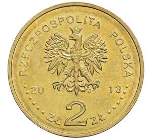 2 злотых 2013 года Польша «100 лет со дня рождения Витольда Лютославского» — Фото №2