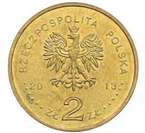 2 злотых 2013 года Польша «100 лет со дня рождения Витольда Лютославского» — Фото №2