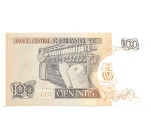 100 инти 1987 года Перу — Фото №2
