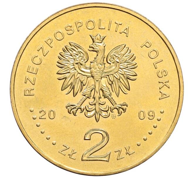 Монета 2 злотых 2009 года Польша «65 лет Варшавскому восстанию» (Артикул: K10-9832) — Фото №2
