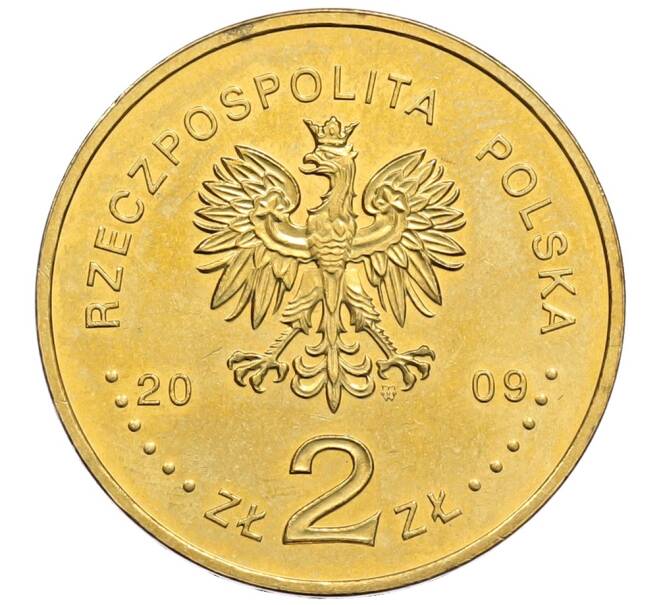 Монета 2 злотых 2009 года Польша «65 лет Варшавскому восстанию» (Артикул: K10-9833) — Фото №2