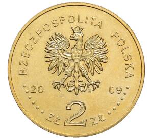2 злотых 2009 года Польша «65 лет Варшавскому восстанию» — Фото №2