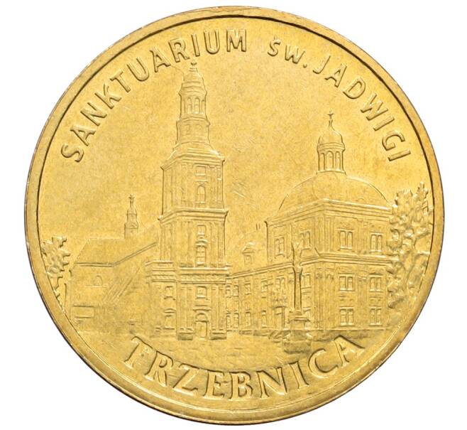 Монета 2 злотых 2009 года Польша «Города Польши — Тшебница» (Артикул: K10-9846) — Фото №1