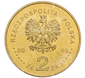2 злотых 2009 года Польша «70 лет польскому подпольному движению» — Фото №2