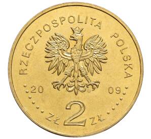 2 злотых 2009 года Польша «70 лет польскому подпольному движению» — Фото №2