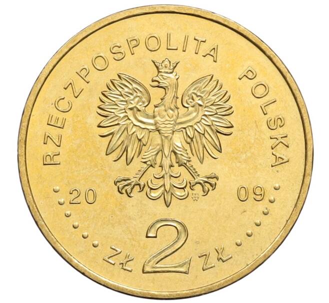 Монета 2 злотых 2009 года Польша «История польской музыки — Чеслав Немен» (Артикул: K10-9851) — Фото №2
