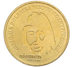 2 злотых 2009 года Польша «История польской музыки — Чеслав Немен» — Фото №1