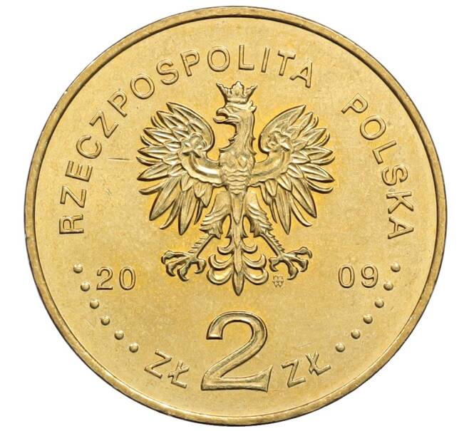 Монета 2 злотых 2009 года Польша «История польской музыки — Чеслав Немен» (Артикул: K10-9852) — Фото №2