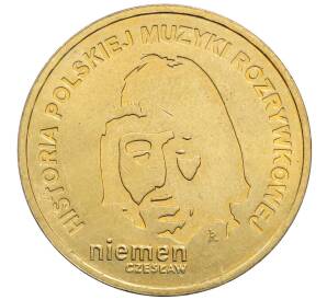 2 злотых 2009 года Польша «История польской музыки — Чеслав Немен» — Фото №1