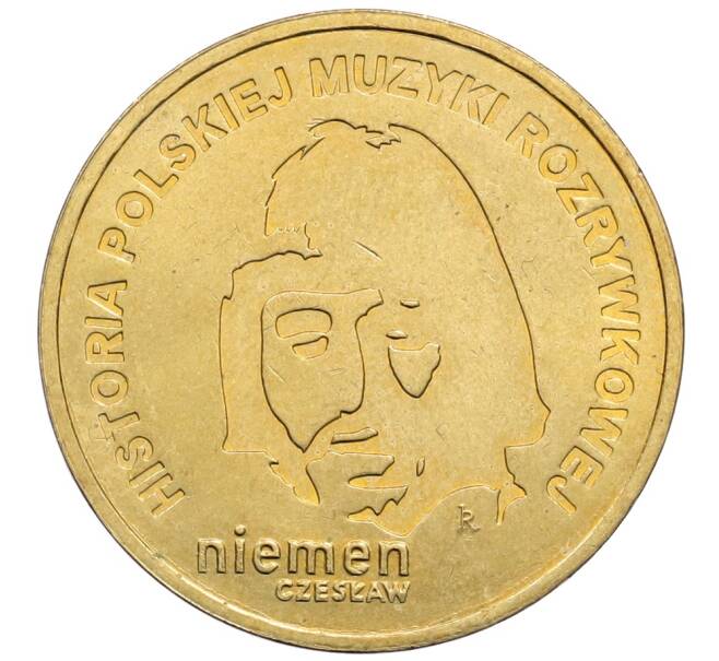 Монета 2 злотых 2009 года Польша «История польской музыки — Чеслав Немен» (Артикул: K10-9854) — Фото №1
