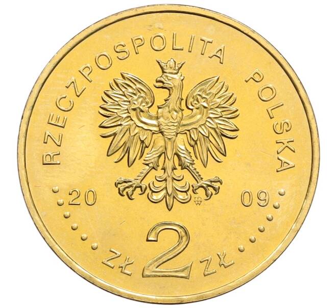 Монета 2 злотых 2009 года Польша «История польской музыки — Чеслав Немен» (Артикул: K10-9855) — Фото №2