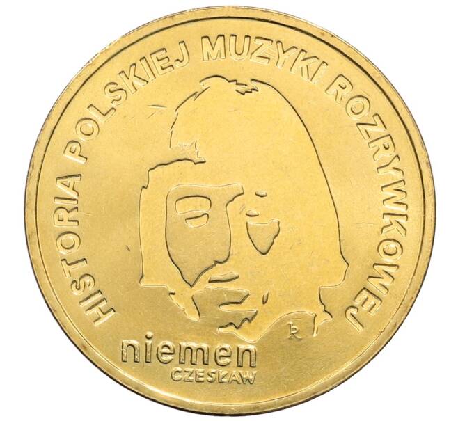 Монета 2 злотых 2009 года Польша «История польской музыки — Чеслав Немен» (Артикул: K10-9857) — Фото №1