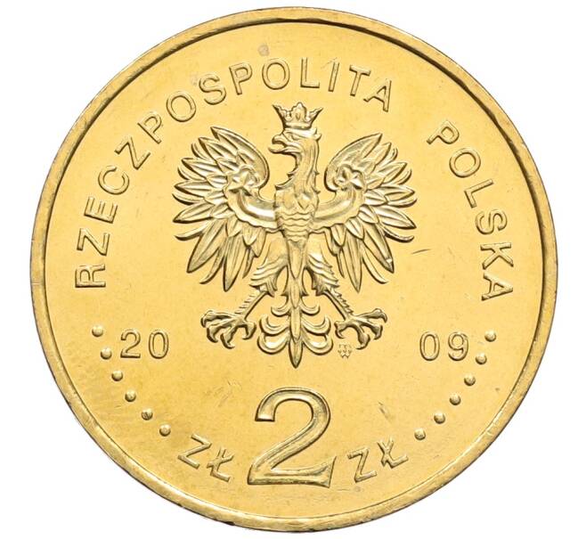 Монета 2 злотых 2009 года Польша «История польской музыки — Чеслав Немен» (Артикул: K10-9857) — Фото №2