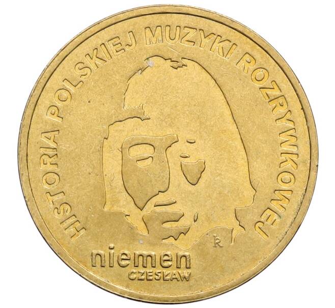 Монета 2 злотых 2009 года Польша «История польской музыки — Чеслав Немен» (Артикул: K10-9859) — Фото №1