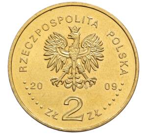 2 злотых 2009 года Польша «90 лет Верховной контрольной палате»