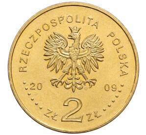 2 злотых 2009 года Польша «90 лет Верховной контрольной палате»