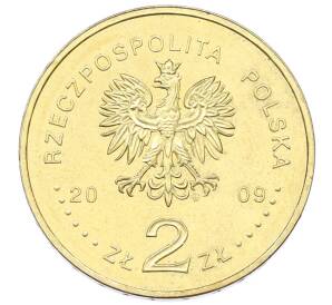 2 злотых 2009 года Польша «100 лет поисково-спасательной службы в Татрах» — Фото №2