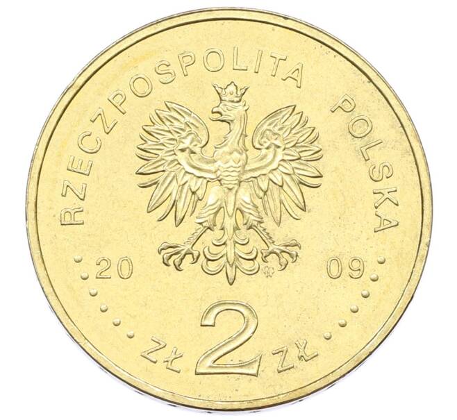 Монета 2 злотых 2009 года Польша «100 лет поисково-спасательной службы в Татрах» (Артикул: K10-9889) — Фото №2