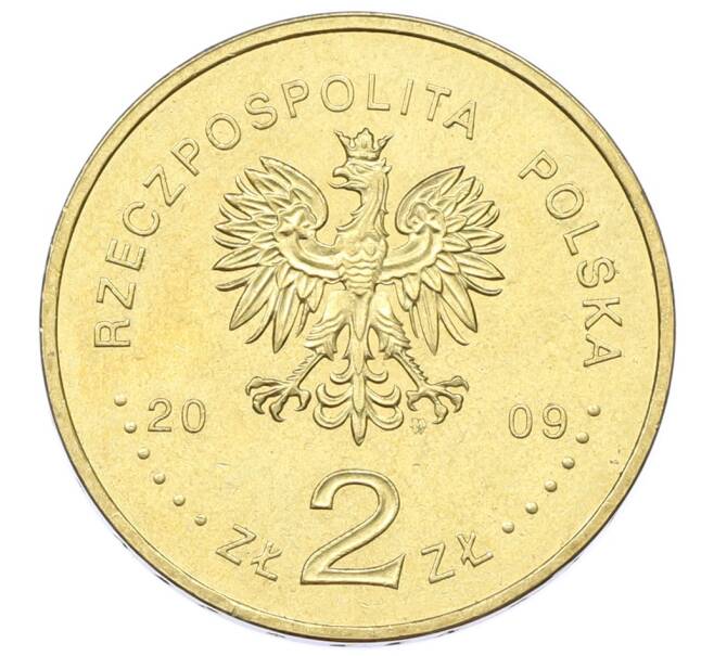 Монета 2 злотых 2009 года Польша «100 лет поисково-спасательной службы в Татрах» (Артикул: K10-9891) — Фото №2