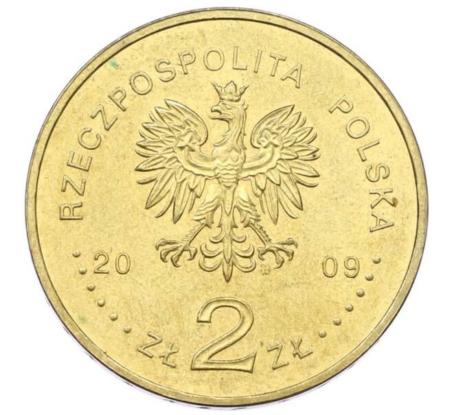 Монета 2 злотых 2009 года Польша «100 лет поисково-спасательной службы в Татрах» (Артикул: K10-9892) — Фото №2