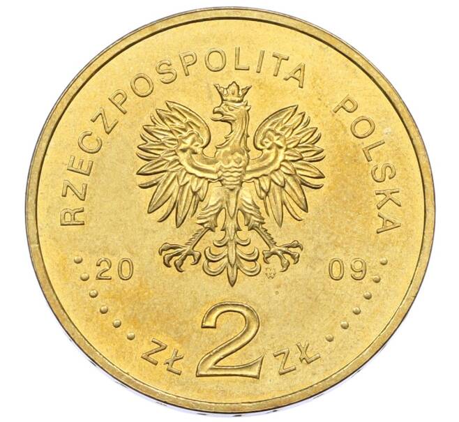 Монета 2 злотых 2009 года Польша «100 лет поисково-спасательной службы в Татрах» (Артикул: K10-9895) — Фото №2