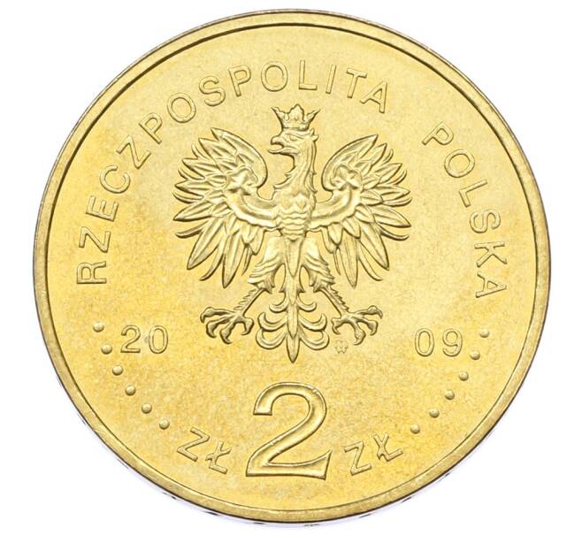 Монета 2 злотых 2009 года Польша «100 лет поисково-спасательной службы в Татрах» (Артикул: K10-9897) — Фото №2
