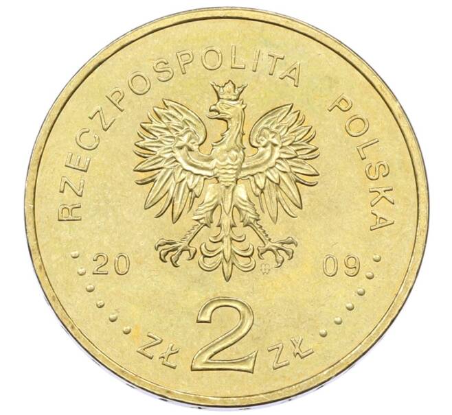 Монета 2 злотых 2009 года Польша «100 лет поисково-спасательной службы в Татрах» (Артикул: K10-9899) — Фото №2