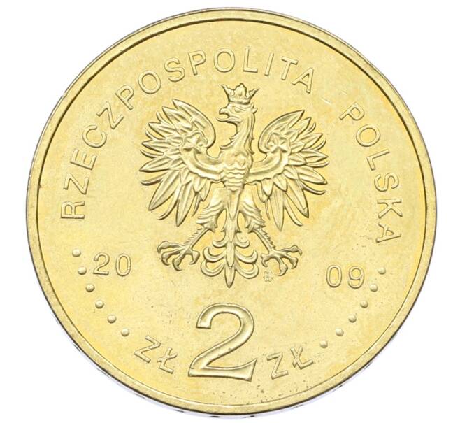 Монета 2 злотых 2009 года Польша «100 лет поисково-спасательной службы в Татрах» (Артикул: K10-9901) — Фото №2
