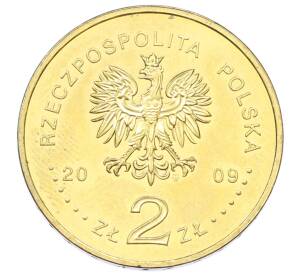 2 злотых 2009 года Польша «100 лет поисково-спасательной службы в Татрах» — Фото №2