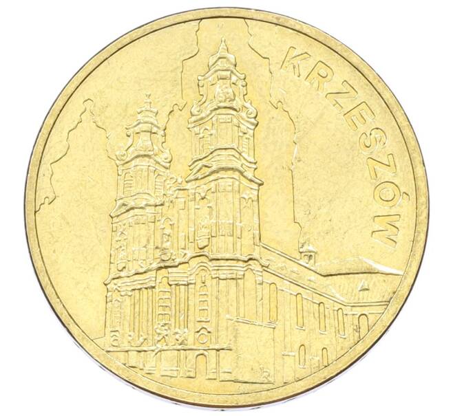 Монета 2 злотых 2010 года Польша «Памятники Польши — Кшешув» (Артикул: K10-9933) — Фото №1