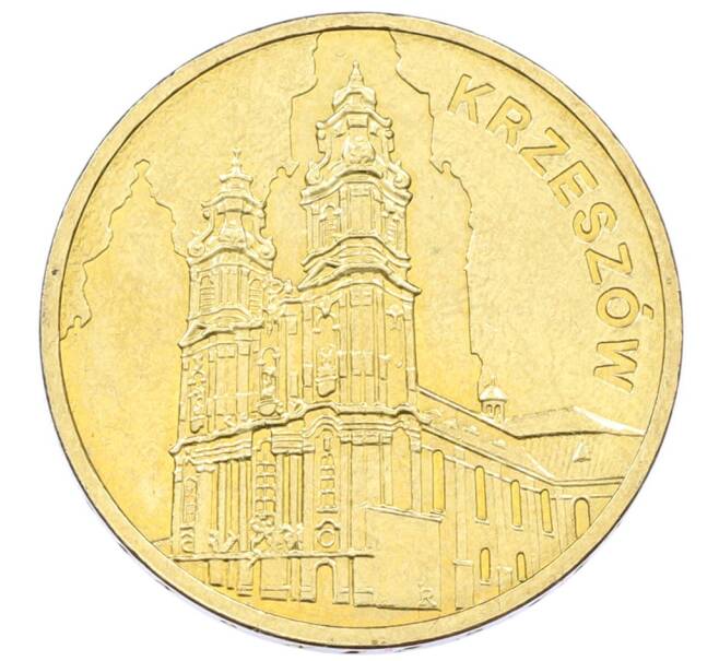 Монета 2 злотых 2010 года Польша «Памятники Польши — Кшешув» (Артикул: K10-9935) — Фото №1
