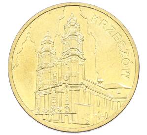 2 злотых 2010 года Польша «Памятники Польши — Кшешув» — Фото №1