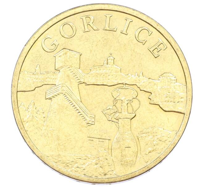 Монета 2 злотых 2010 года Польша «Города Польши — Горлице» (Артикул: K10-9945) — Фото №1