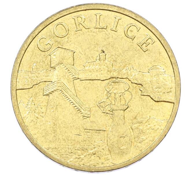Монета 2 злотых 2010 года Польша «Города Польши — Горлице» (Артикул: K10-9948) — Фото №1