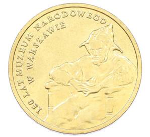 2 злотых 2012 года Польша «150 лет национальному музею в Варшаве» — Фото №1