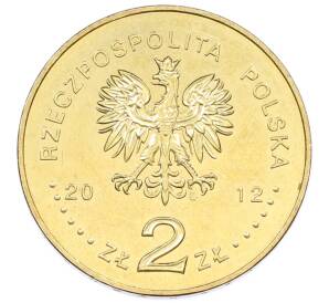 2 злотых 2012 года Польша «Польские суда — Эсминец Молния»